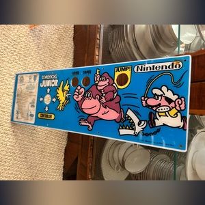 Nintendo Donkey Kong Jr Arcade Video Game Control Panel Original